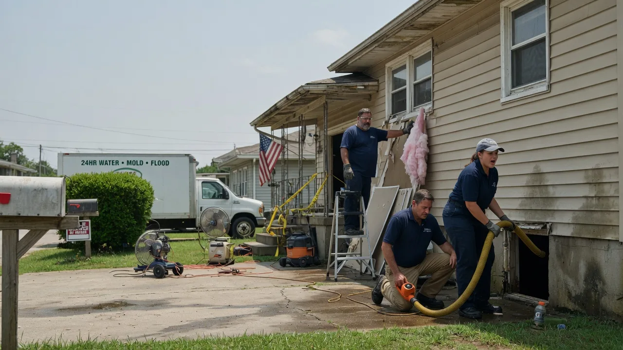 Water Damage Repair in Algoma, MS near me